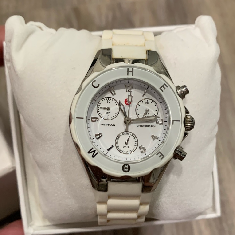 Michele Tahitian Jelly Bean Watch